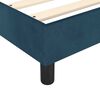 vidaXL Sommier &agrave; lattes de lit avec matelas Bleu fonc&eacute; 90x190 cm