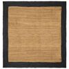 vidaXL Tapis de zone Gris fonc&eacute; 200 x 200 cm Jute