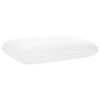 vidaXL Coussin de sommeil Uni Blanc 60 x 40 x 10 cm