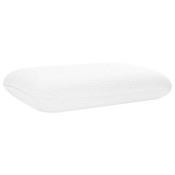 vidaXL Coussin de sommeil Uni Blanc 60 x 40 x 10 cm