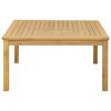 vidaXL Table basse de jardin 85x85x45 cm Bois solide d'acacia