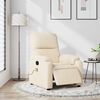 vidaXL Fauteuil inclinable de massage &eacute;lectrique beige