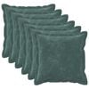 vidaXL Coussin de jet&eacute; 6 pc HOUTEN Bleu marine 30 x 30 cm