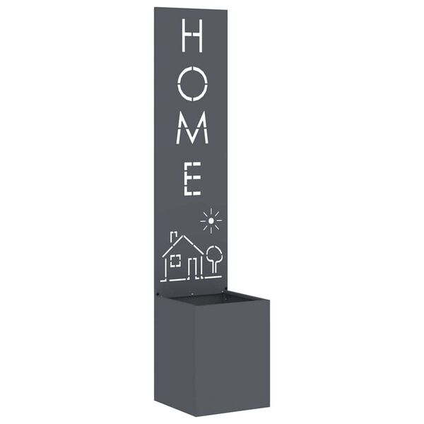 vidaXL Écran de confidentialité de jardin Anthracite 32 x 140 cm