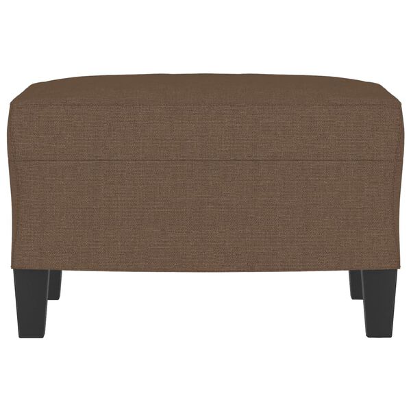 vidaXL Repose-pied Marron 60x50x41 cm Tissu