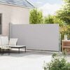 vidaXL Auvent lat&eacute;ral r&eacute;tractable de patio 180x500 cm Gris