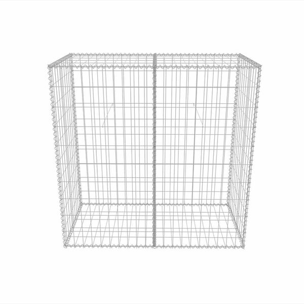 Support Plantes 8 Niveaux Forme S - 157.5cm Haut - Métal Noir - Intérieur/Extérieur