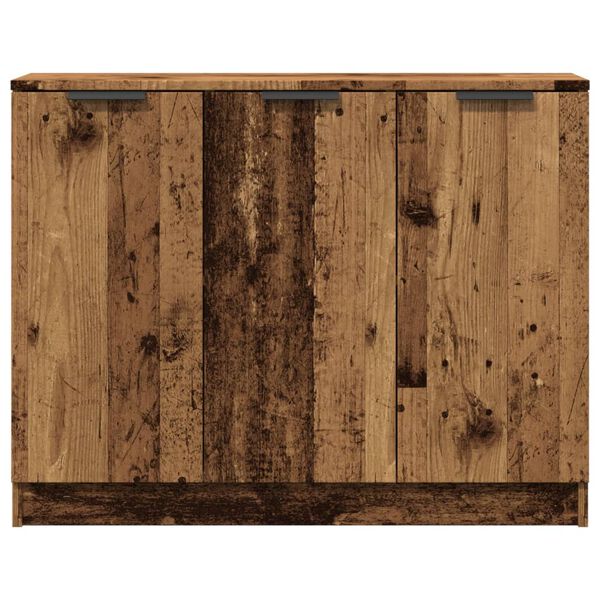 vidaXL Buffet vieux bois 90,5x30x70 cm bois d'ing&eacute;nierie