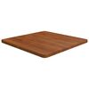 vidaXL Dessus de table carr&eacute; Marron fonc&eacute;60x60x2,5cm Bois ch&ecirc;ne trait&eacute;