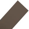 vidaXL Bordures de jardin 5 pcs marron 10 m 15 cm poly&eacute;thyl&egrave;ne