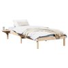 vidaXL Cadre de lit Naturel 75 x 190 cm Pin massif