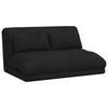 vidaXL Fauteuil de sol Noir 110 x 82 x 55 cm Velours