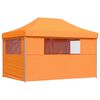 vidaXL Tente de f&ecirc;te Orange 279 x 410 x 315 cm Tissu Oxford