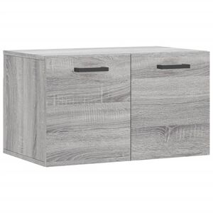vidaXL Armoire murale Sonoma gris 60x36,5x35 cm Bois d'ing&eacute;nierie