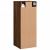 vidaXL Armoire murale ch&ecirc;ne marron 34,5x34x90 cm
