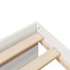 vidaXL Lit de jour sans matelas blanc 90x200 cm bois de pin massif