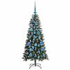 vidaXL Sapin de No&euml;l artificiel Vert 120 cm PVC, plastique et acier