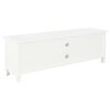 vidaXL Meuble TV Blanc 120x30x40 cm Bois