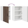 vidaXL Armoire de cuisine Kalmar Ch&ecirc;ne brun 50 x 31 x 80 cm