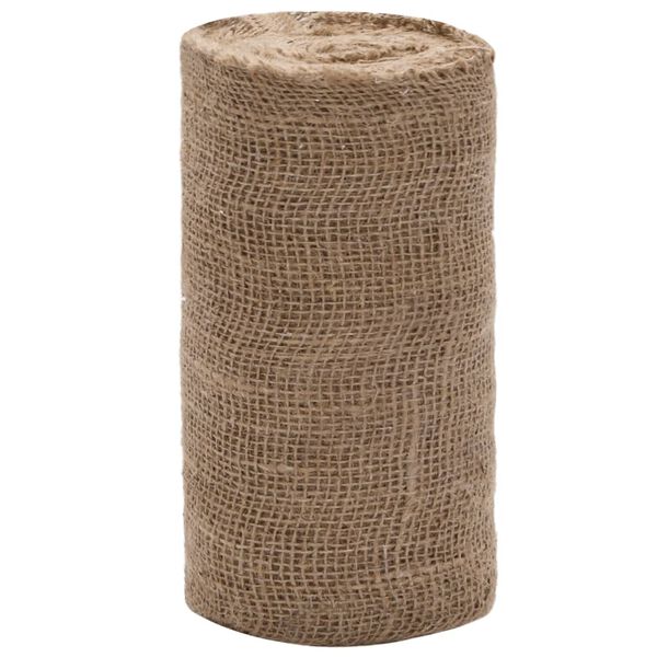 vidaXL Rouleau de jute 0,25x100 m 100 % jute 200 g/m²
