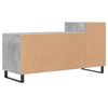 vidaXL Meuble TV Gris b&eacute;ton 100x35x55 cm Bois d'ing&eacute;nierie