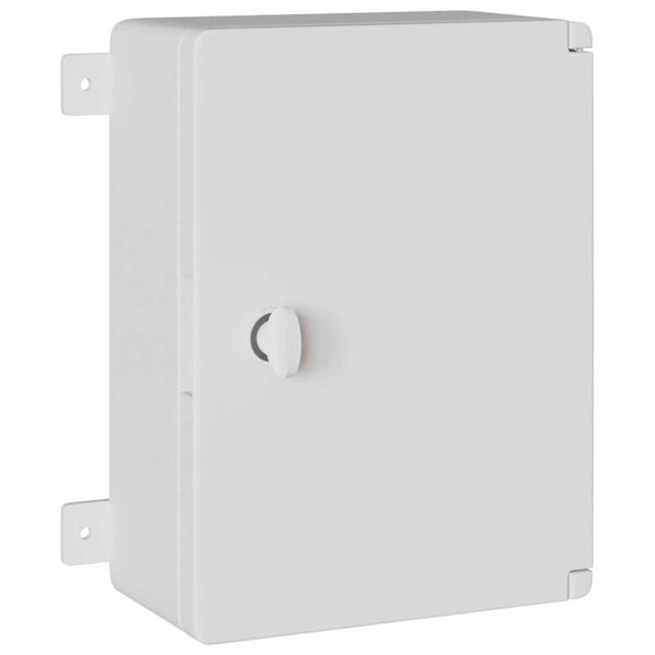 vidaXL Armoire de contr&ocirc;le Gris 47 x 20 x 60 cm Plastic ABS