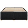 vidaXL Cadre de lit sans matelas noir 140x200 cm tissu