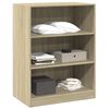 vidaXL Garde-robe ch&ecirc;ne sonoma 77x48x102 cm bois d'ing&eacute;nierie