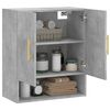 vidaXL Armoire murale gris béton 60x31x70 cm bois d'ingénierie