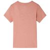 T-shirt enfants &agrave; manches courtes orange clair 116
