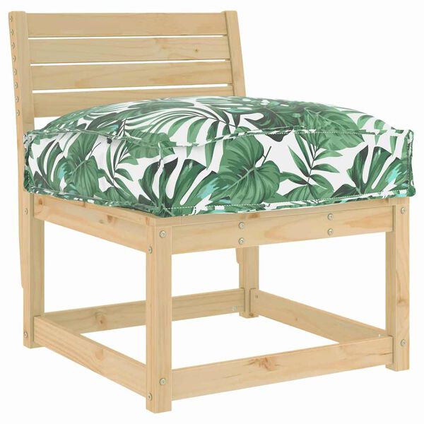 vidaXL Coussin Feuille Motif feuille 60 x 40 x 8 cm Tissu Oxford