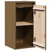 vidaXL Armoire murale Marron miel 30x30x60 cm Bois de pin massif