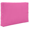 vidaXL Coussin de canap&eacute; d'ext&eacute;rieur 2 pcs Rose Polyester