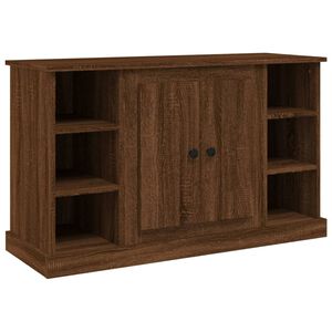 vidaXL Buffet Ch&ecirc;ne marron 100x35,5x60 cm Bois d'ing&eacute;nierie