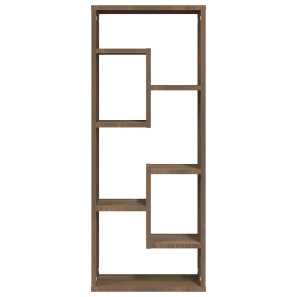 vidaXL Étagère murale Chêne marron 36x16x90 cm Bois d'ingénierie