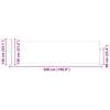 vidaXL Auvent lat&eacute;ral r&eacute;tractable de patio 140x500 cm Rouge