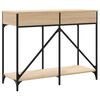 vidaXL Table console chêne sonoma 100x39x78,5 cm bois d'ingénierie