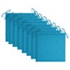 vidaXL Chaises de jardin empilables avec coussins lot de 8 Teck solide