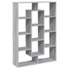vidaXL Biblioth&egrave;que sonoma gris 102x29x143 cm bois d'ing&eacute;nierie
