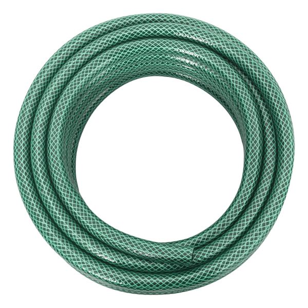 vidaXL Tuyau d'arrosage vert 0,5" 50 m PVC