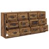 vidaXL Buffets 2 pcs Bois Ancien 70 x 35,5 x 67,5 cm Bois d'ing&eacute;nierie