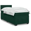 vidaXL Sommier &agrave; lattes de lit avec matelas Vert fonc&eacute; 90x190 cm