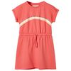 Robe pour enfants avec cordon de serrage corail 104