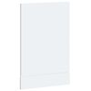 vidaXL Panneau de lave-vaisselle Kalmar blanc 45x1,5x67 cm