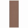 vidaXL Tapis d'entr&eacute;e Marron et noir 120 x 350 cm 100% Polyamide