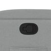 vidaXL Fauteuil inclinable Gris clair Tissu