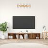 vidaXL Ensemble meuble TV 2 pcs Bois Ancien 37 x 35 x 107cm