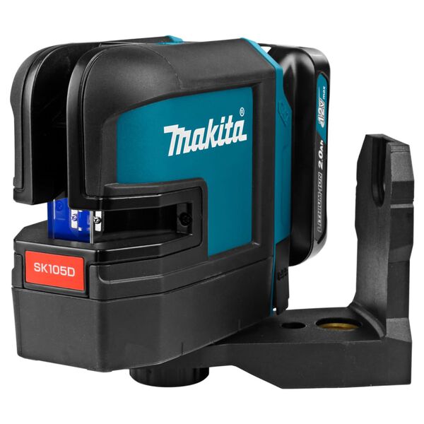 Makita Niveau à laser transversal 10,8 W Rouge 25 m Bleu et noir