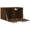 vidaXL Armoire murale Chêne marron 60x36,5x35 cm Bois d'ingénierie