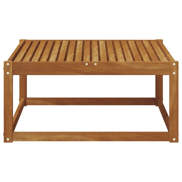 vidaXL Canap&eacute; d'angle ext&eacute;rieur Bois d'Acacia Massif Naturel